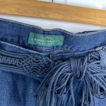 Ralph Lauren Lauren Jeans Co Dark Wash Cuffed Capri Jeans Women's Size 10 Photo 5