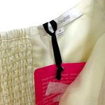 NWT Favorite Daughter The Lovesick Ruffle Strap Midi Dress in Ivory Size 14 Yellow Photo 5