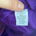 Choices Multicolor Quilted Jacket Purple Size M Photo 6