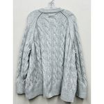 Aerie  Sweater Womens XL Grey Chunky Cable Knit Soft Cozy Oversized Stretch 2024 Photo 1