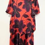 Ann Taylor Studio Collection Floral Silk Mock Neck Popover and skirt midi XS NWT Photo 0