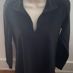 Columbia Black Fleece 1/4 Zip Closure Logo On Back Sweatshirt, size M Photo 0