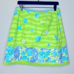 Lilly Pulitzer White Label Ol Salty Pelican Reversible Wrap Skirt Size 10 Photo 1
