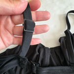 Aerie  Bustier one piece swimsuit with belt black medium Photo 9