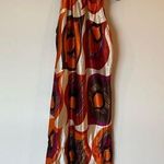 Veronica M  Printed Halter tie at neck Slip On Dress with elastic at hip Small Photo 0