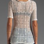Free People Intimates Geo Lace Top Photo 1