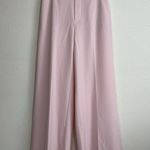 Nordstrom Wide Leg Pull On Dress Pants Pleat Pink Chalk Womens Size 6 Photo 0