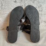 Very Volatile  Sz 9 Black Leather‎ Ankle Strap Sandal Women’s Photo 6