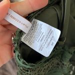 Becca Re Virtue Green Crocheted Lace Bathing suit Photo 8