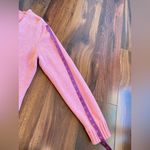 Lands' End VTG  100% Cotton Knit Chunky Boxy Button Cardigan Bubble Gum Pink Photo 6