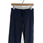 SKIMS  Pants Womens Medium Black Cotton Jersey Straight Leg Pant in soot Lounge Photo 2