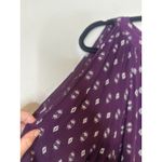 World Market Tunic Dress Boho Hippie Tassel Purple Cold Shoulder Geometric L/XL Size L Photo 5