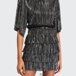 IRO  Cuzco Metallic Mini Dress Photo 0