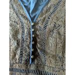 Metisu Size Small Midi Dress Green Lace Cocktail‎ Grunge Whimsigoth Fairy Goth Photo 5