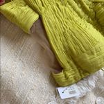 NWT Maria Lucia Hohan Silk Bustier Corset Mini Dress Yellow Size 42 Photo 4