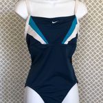 Nike  teal‎ one piece bathing suit Photo 0