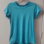 Champion C9 Vented Blue Short Sleeve Exercise Top S Activewear Atheisure Casual Photo 4
