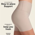 Leonisa Shapewear PowerShorts Moderate High-Waisted Shaper Short Photo 1