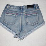 Sea Gypsy Vegabond Beaded Jean Shorts SZ Photo 3