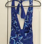 Women's House of Sunny Top, Size 2, Blue Photo 2