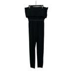 Marcella New York Folded Strapless Jumpsuit In Black Size M Size M Photo 2