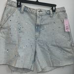 Wild Fable New - Paint Splash Denim Shorts 18/34Waist Photo 0
