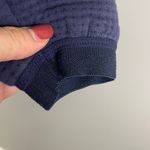 Nike  CROPPED SWEATSHIRT Navy Blue Athleisure Athletic Womens Size XS Photo 1