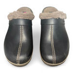 Crocs  Women's Size 10 Black Faux Fur Lined Clogs Comfort Winter Warm Slip On Photo 0