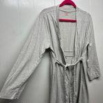 Motherhood  Sleepwear Gray Long Sleeve Robe Women's Size Large Photo 5