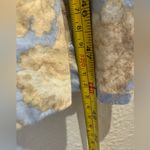 Rebecca Taylor Short Sleeve Satin Leaf Floral 100% Cotton Maxi Dress Size 8 Photo 13