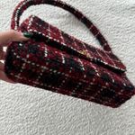 ANINE BING Nico Plaid Red Purse Photo 9