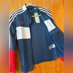 Adidas Tiro Track Jacket 3-STRIPES Primegreen USA Red White Blue Full Zip NWT XS Photo 12