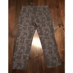Banana Republic  Wool‎ Floral Pattern Lightweight Classic Pants Women's Size 8 Photo 3