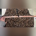 Beach Lunch Lounge Brown Black Leopard Dress Size XXL Sleeveless Cover Up New Photo 2