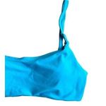 ANDIE NWT  Swim The Riviera Bikini Top Adjust Straps Removable Cup M Coastal Blue Photo 1
