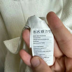 Bardot  Revolve Ashley Frill Mini Dress White, Open Back size 6 H39 Photo 7