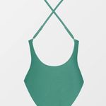 Cupshe NEW Swimsuit 1 Pc Deep V Neck Crisscross Adjustable Strap XL 16/18 Photo 7