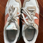 New Balance  White and Tan Athletic Shoes Photo 0