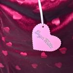 Sugar Thrillz Deep Red Velvet 70s style mini dress Size XXL Photo 2