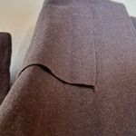 Quince brown organic cotton knit blazer Size XS Photo 3