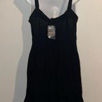 Forever 21 Women’s Black button up woven tank top dress size medium BRAND NEW Photo 10