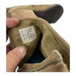 Skechers  Tan Leather
Zip Cuffed Tall Heel Ankle
Booties Women's Size 9 Photo 5