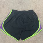 Nike  Black and Purple Athletic Dri-Fit Pull On Running Tempo Shorts Women's XS Photo 4