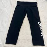 Victoria's Secret Victoria’s Secret Cotton Angel Foldover Logo Crop Legging Small Photo 3