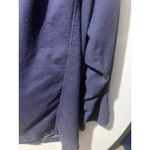 Coldwater Creek Navy Blue Embroidered Hooded Button Front Shirt Jacket Top 2X Photo 10