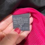 New Balance  Hidden Floral Water Resistant Windbreaker Jacket Black Size Large Photo 8