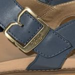 Dr. Scholls Dr.Scholl’s Island Glow Slingback Sandals Blue Vegan Leather Women's 8 Photo 4