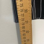 Adrienne Vittadini  Wide-Leg Black White Striped Palazzo Pants Flowy Office Sz 6 Photo 6