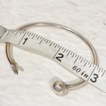 Pandora  STERLING Silver 925 Crescent Moon Stars Bangle Bracelet Jewelry Photo 3