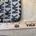 Michael Kors  Wristlet Signature Logo Black Tan Clutch Bag Purse Y2K Streetwear Photo 6